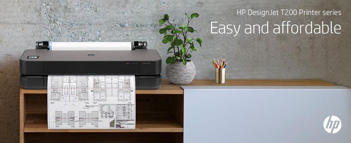 HP DesignJet T230 24-in Printer - W125956196
