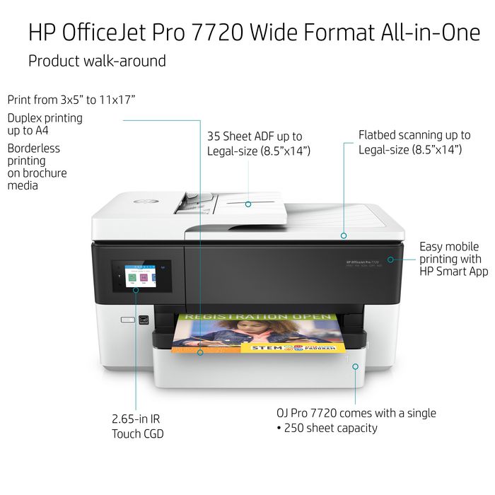 HP OfficeJet Pro 7720 - W124579846