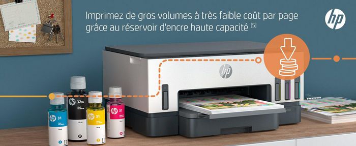 HP Smart Tank 7005 Imprimante tout-en-un couleur a réservoir d'encre