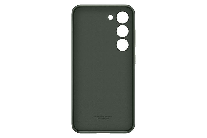 Samsung Galaxy S23 Green Leather Cover - W127254525
