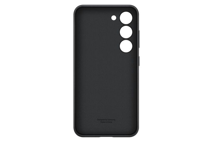 Samsung Galaxy S23 Black Leather Cover - W127254523