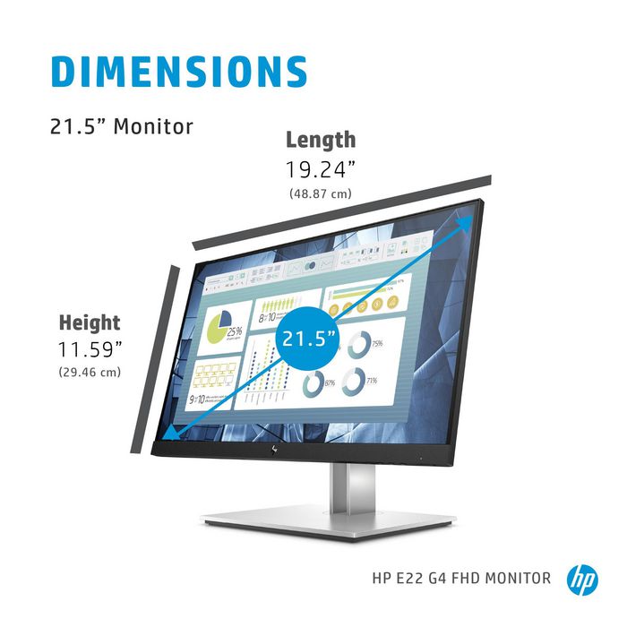 HP E22 G4 FHD Monitor - W125917106C1