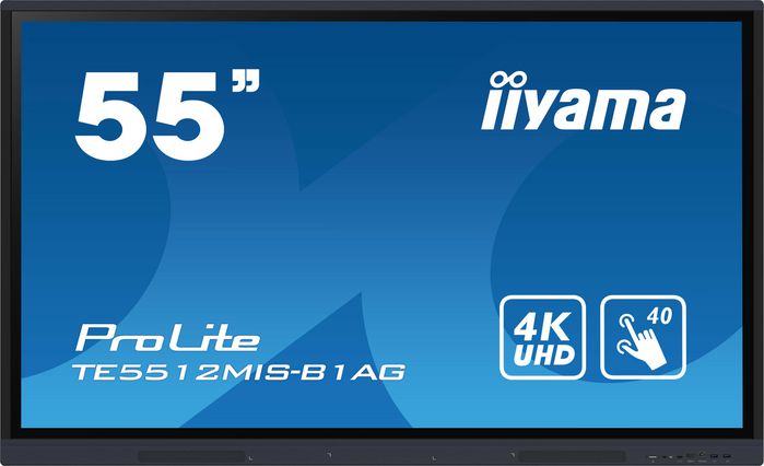 iiyama 55"UHD  IR 40P Touch AG with Interactive Android OS - W128185701