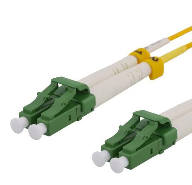 MicroConnect Optical Fibre Cable, SC-SC, Singlemode APC, Duplex, OS2 (Yellow) 0.5m - W124650518