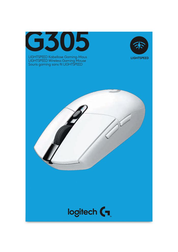 Logitech G305 WHITE EER - W128235203