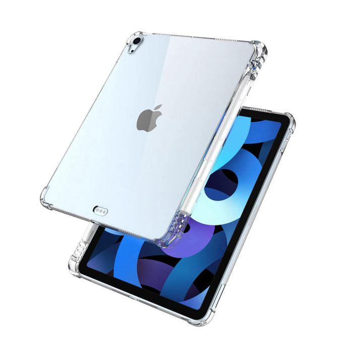 eSTUFF Soft TPU shockproof case for iPad Air 5/4 10.9  - Clear - W128236513
