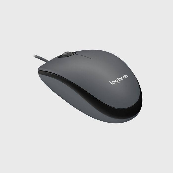 Logitech M100, Corded mouse, black - W127280570