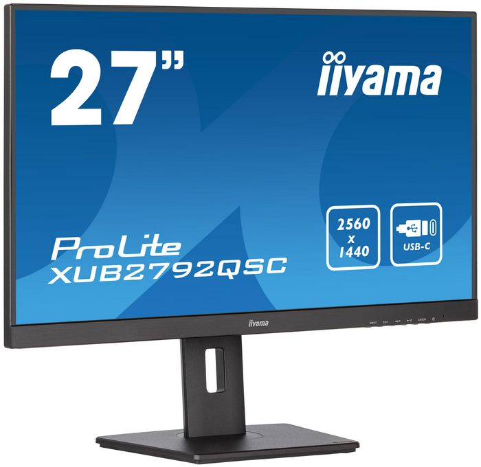 iiyama 27" WQHD Business<br>ETE IPS USB-C - W128185685
