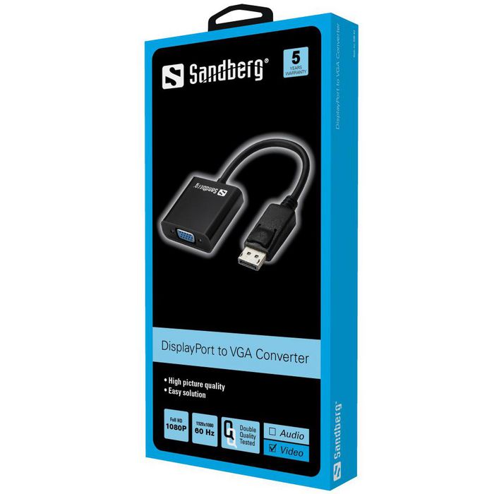 Sandberg Adapter DisplayPort>VGA - W124622916
