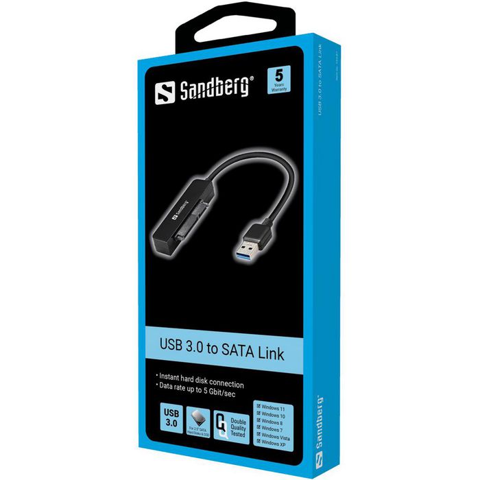 Sandberg USB 3.0 to SATA Link - W125100219