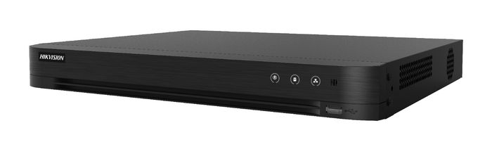 Hikvision Grabador de vídeo DVR 16 canales AcuSense 1080p MD 2.0 H.265 2HDD 1U 5en1 - W126811933