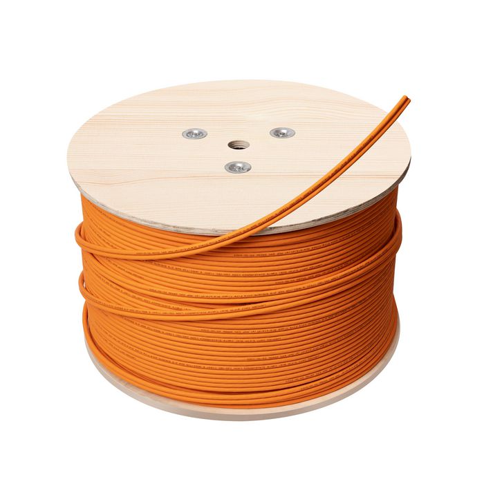 Lanview 500m Cat7 S-FTP cable 2x(4x2xAWG23) LSZH Orange - W128155446