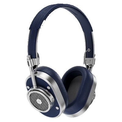 Master & Dynamic MH40-W Gen 2 Over-Ear Headphones Silver/Navy - W128247089
