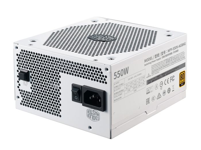 Cooler Master V550 Gold-V2 White Edition Power Supply Unit 550 W 24-Pin Atx Atx - W128251572
