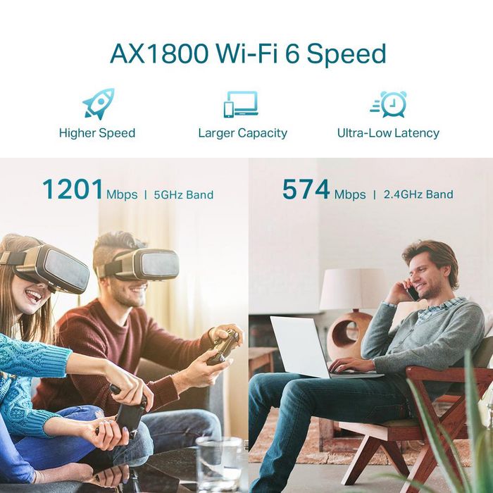TP-Link Ax1800 Wi-Fi Range Extender - W128251586