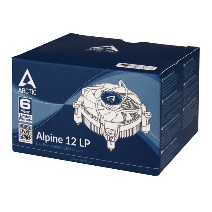 Arctic Alpine 12 Lp - Low Profile Intel Cpu-Cooler - W128253267