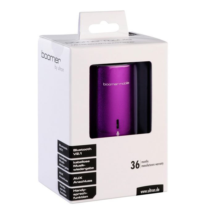 Ultron Portable Speaker Mono Portable Speaker Pink 2 W - W128253480