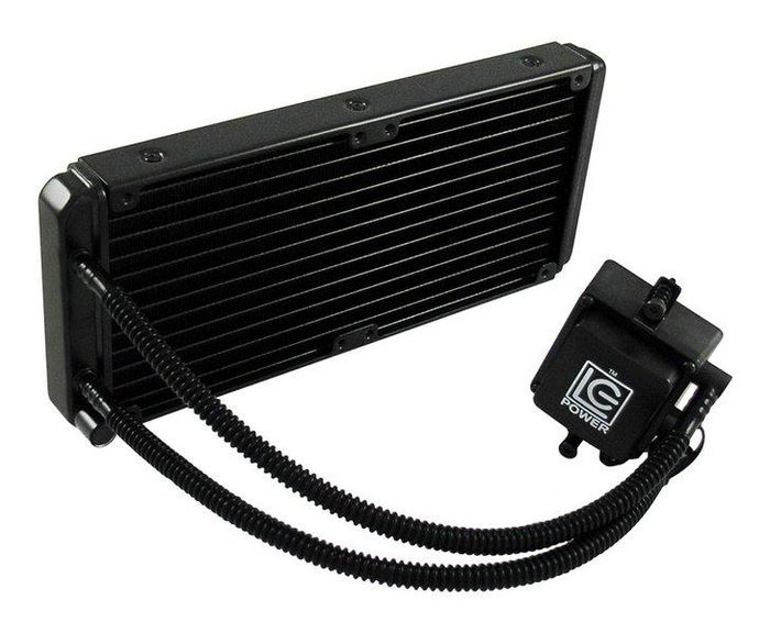 LC-POWER Computer Cooling System Processor All-In-One Liquid Cooler 12 Cm Black - W128253732