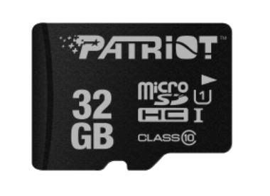 Patriot Memory Memory Card 32 Gb Microsdhc Uhs-I Class 10 - W128258079