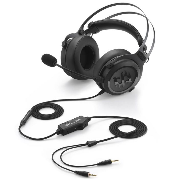 Sharkoon Skiller Sgh3 Headset Wired Head-Band Gaming Black, Titanium - W128254107