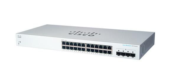 Cisco Cbs220-24T-4G Managed L2 Gigabit Ethernet (10/100/1000) 1U White - W128261476