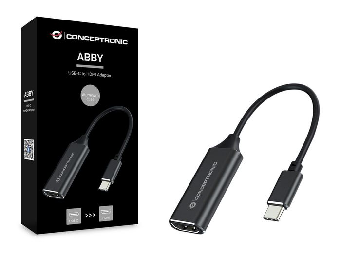 Conceptronic Abby Usb-C To Hdmi Adapter - W128254370