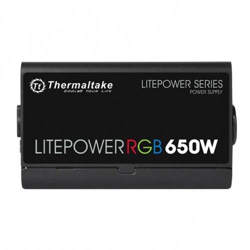 ThermalTake Litepower Rgb Power Supply Unit 650 W Atx Black - W128262120