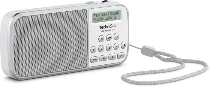 Technisat Techniradio Rdr Portable Analog & Digital Grey, White - W128262709
