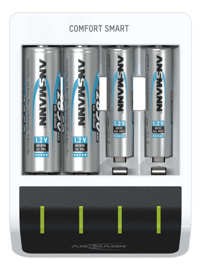 ANSMANN Comfort Smart Household Battery Usb - W128263225