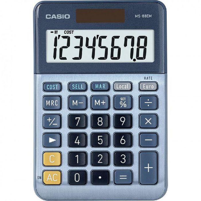 Casio Calculator Desktop Display Blue - W128263315