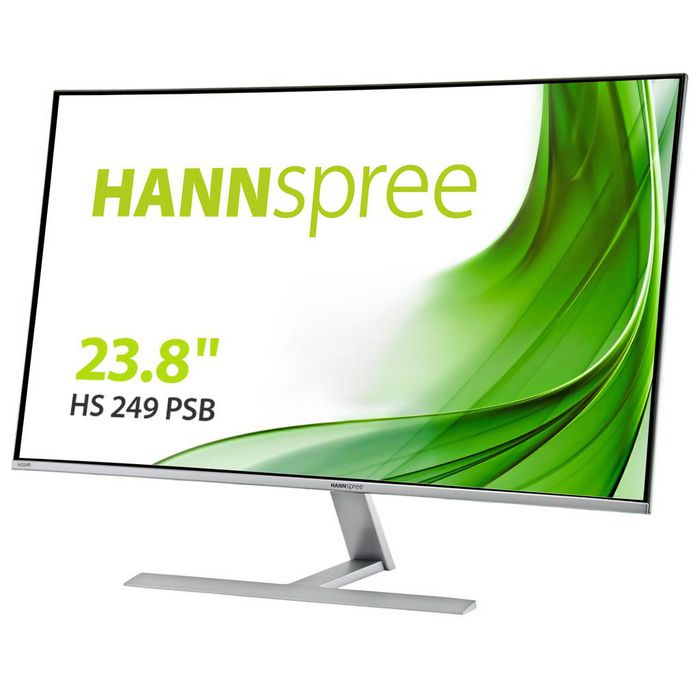 HANNspree Led Display 60.5 Cm (23.8") 1920 X 1080 Pixels Full Hd Grey - W128254791