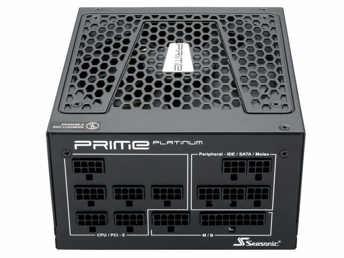 Seasonic Prime Platinum Power Supply Unit 1300 W 20+4 Pin Atx Atx Black - W128254937