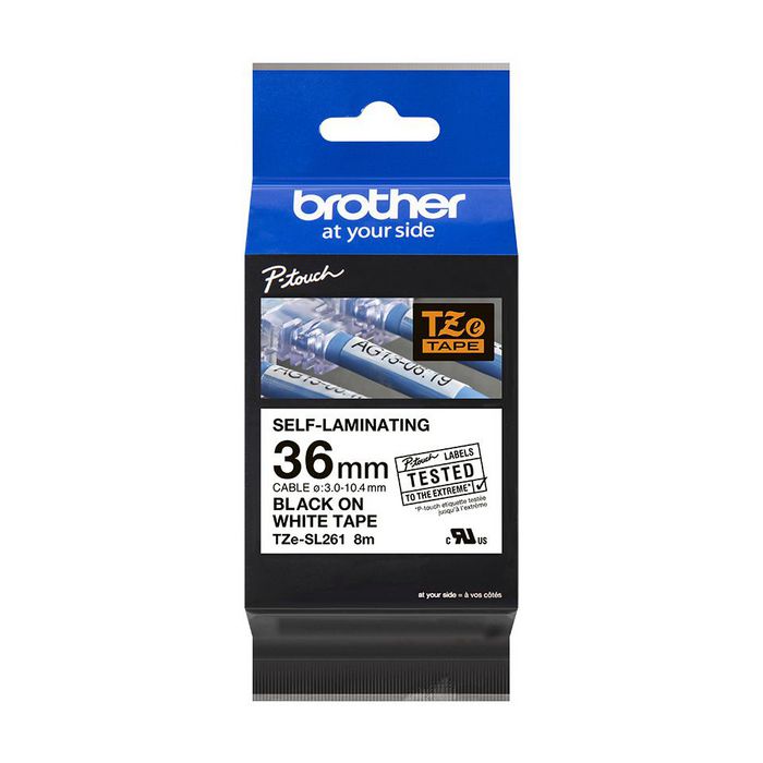 Brother Tze-Sl261 Printer Ribbon Black - W128265221