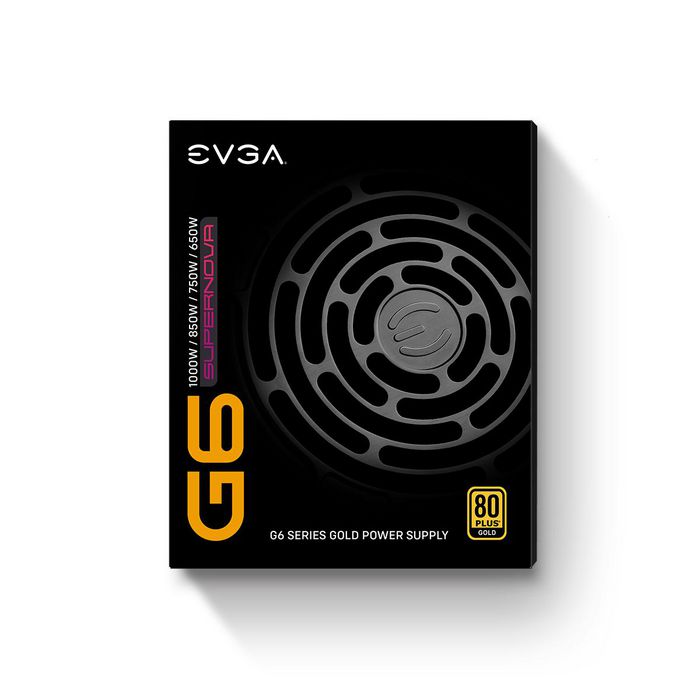 EVGA Supernova 1000 G6 Power Supply Unit 1000 W 24-Pin Atx Black - W128255560