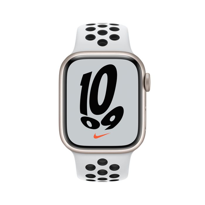 Apple Watch Nike Series 7 Oled 41 Mm Beige Gps (Satellite) - W128273443