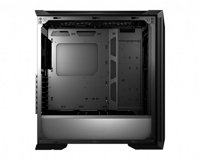 MSI Mpg Gungnir 100P Mid Tower Gaming Computer Case 'Black, 1X 120Mm Fan, Tempered Glass Panel, E-Atx, Atx, Matx, Mini-Itx' - W128275648