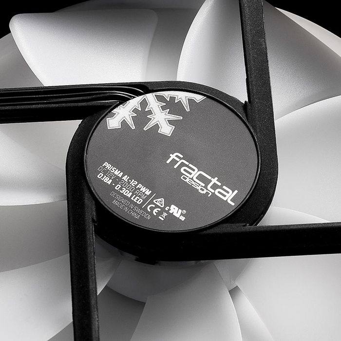 Fractal Design Prisma Al-12 3P Computer Case Fan 12 Cm Black, White 1 Pc(S) - W128257074