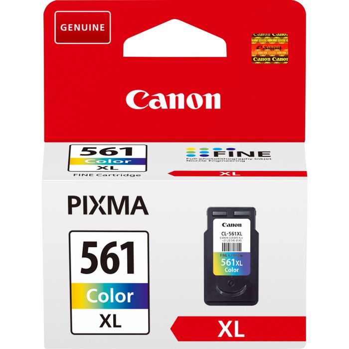 Canon Cl-561Xl High Yield Colour Ink Cartridge - W128255300