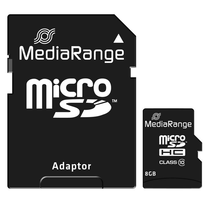 MediaRange 8Gb Microsdhc Class 10 - W128257435