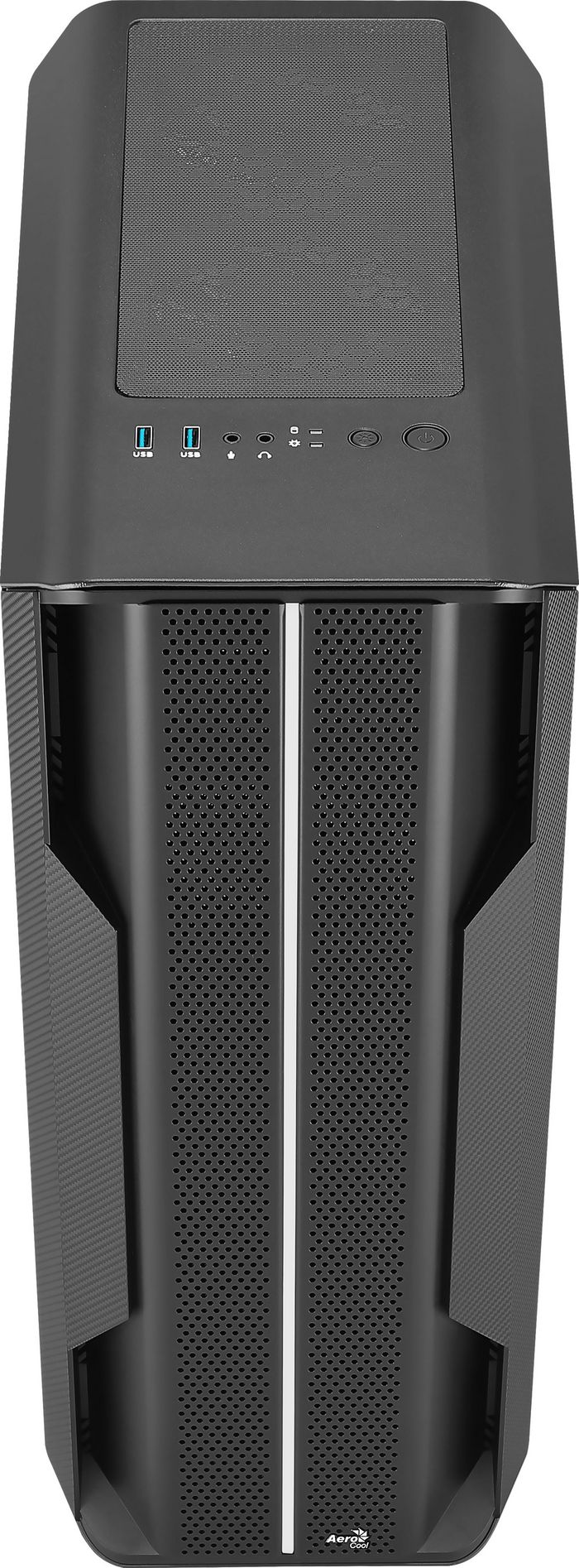 AeroCool Splinter Duo Atx Gaming Case 3X Argb 12Cm Fans + Front Mesh - W128257561