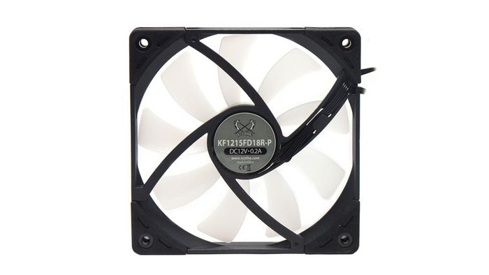 Scythe Kaze Flex 120 Slim Pwm Rgb Computer Case Fan 12 Cm Black, White - W128257714