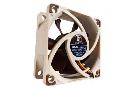 Noctua Nf-A6X25 Flx Computer Case Fan 5 Cm Beige, Brown 1 Pc(S) - W128281513