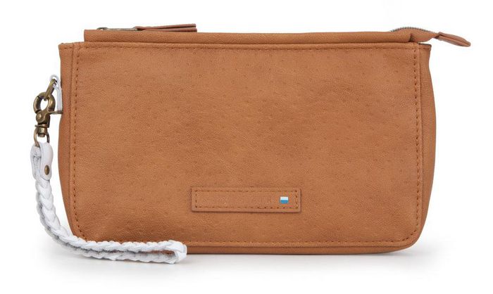 Golla Handbag/Shoulder Bag Polyurethane Brown Clutch Bag - W128282846
