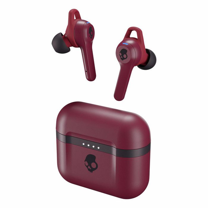 S2IVW N741 Skullcandy Indy Evo Headset Wireless In Ear Calls Music Bluetooth Bordeaux EET