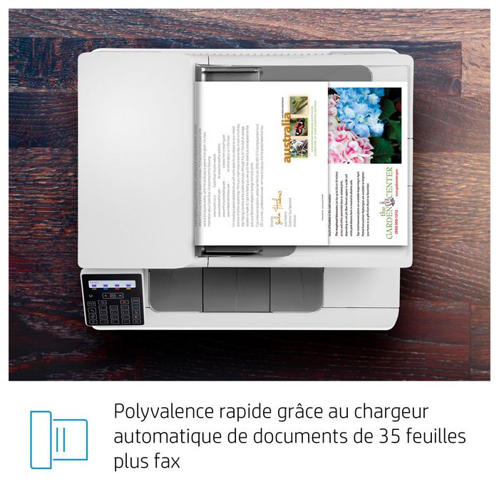 HP Color Laserjet Pro Mfp M183Fw, Print, Copy, Scan, Fax, 35-Sheet Adf; Energy Efficient; Strong Security; Dualband Wi-Fi - W128283602