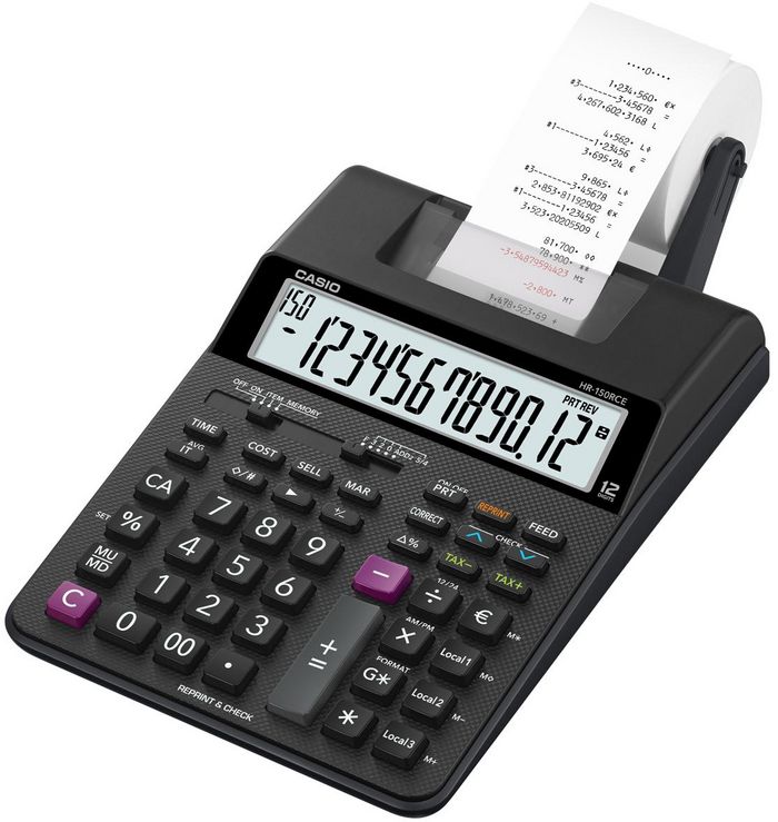 Casio Calculator Desktop Printing Black - W128258408