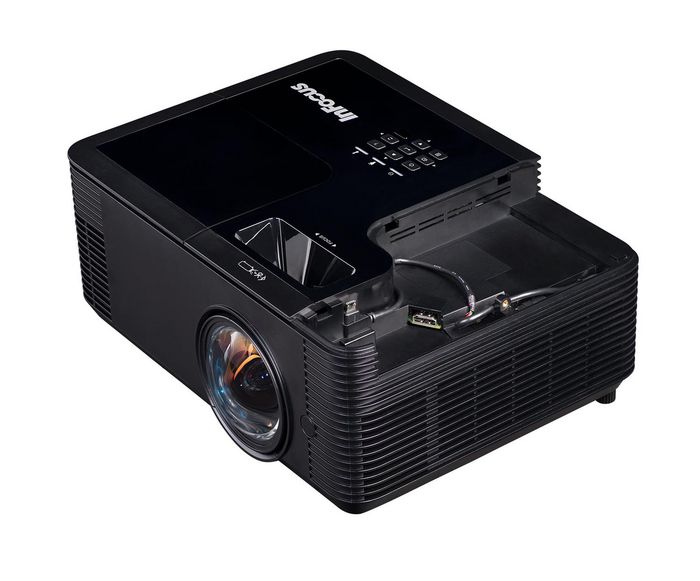 Infocus Data Projector Short Throw Projector 4000 Ansi Lumens Dlp 1080P (1920X1080) 3D Black - W128258623