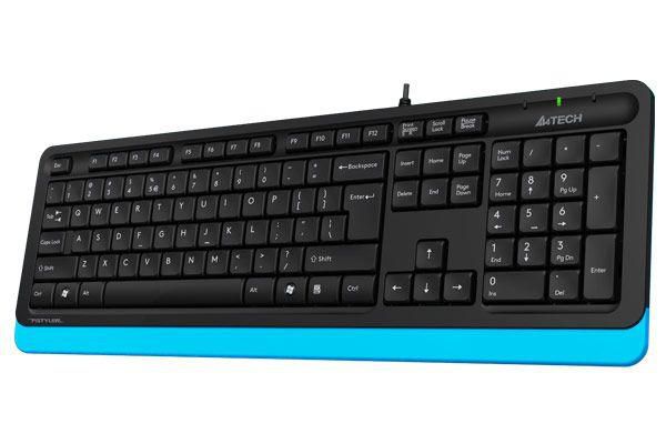 A4Tech Fk10 Keyboard Usb Blue - W128258770