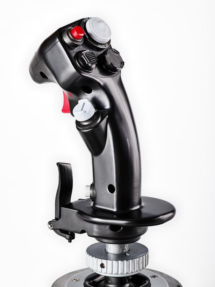 Thrustmaster Gaming Controller Black, Red, White Flight Sim Analogue Pc - W128258898