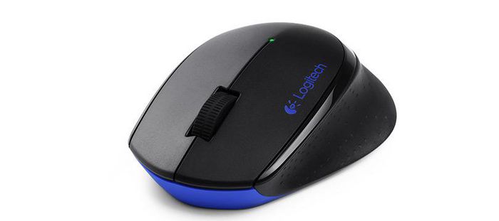 Logitech Wireless Combo Mk345 Keyboard Mouse Included Usb Qwerty English Black - W128258946